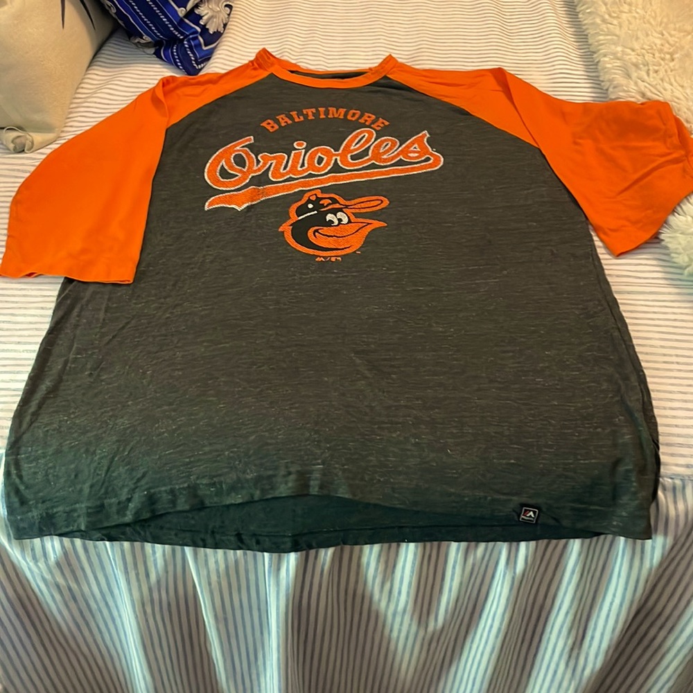 Orioles 3/4 sleeve Baseball Shirt